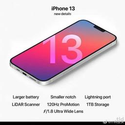 iPhone 13 во всей красе: небольшая чёлка, D-ToF, узкие рамки и разъём Lightning