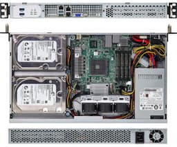 В стоечный сервер уменьшенной глубины ASRock Rack 1U2-X570/2T можно поставить настольный процессор AMD Ryzen 5000