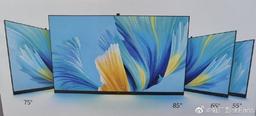 85, 75, 65 и 55 дюймов. Новые телевизоры Huawei с ультратонкими рамками и выдвижной web-камерой запечатлели на рекламном постере