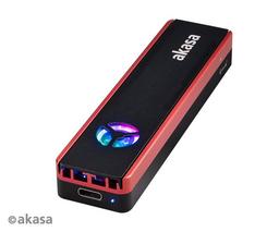 Корпус Akasa Vegas SSD Mate для внешнего SSD типоразмера M.2 оснащён активной системой охлаждения