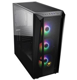 Особенностью корпуса Cougar MX660 Mesh RGB-L является объёмная передняя панель из сетки