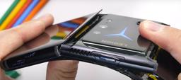Настала эпоха хрупких флагманов. Lenovo Legion Duel 2 ломается на три части в тесте на изгиб