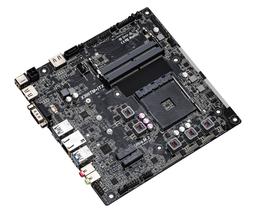 Системная плата ASRock X300TM-ITX типоразмера Thin mini-ITX рассчитана на процессоры AMD в исполнении AM4