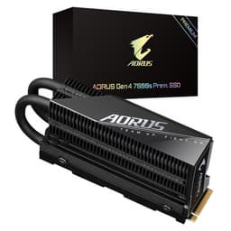 В описании накопителя Gigabyte Aorus Gen 4 7000 Prem. SSD заявлена скорость чтения до 7 ГБ/с и скорость записи до 6,85 ГБ/с