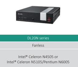 Shuttle DL20N — мини-ПК на процессорах Jasper Lake с пассивным охлаждением 