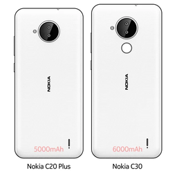 Nokia C20 Plus и Nokia C30 — самые «живучие» смартфоны компании в истории