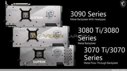 Желающим заполучить GeForce RTX 3070 Ti не стоит рассчитывать на повышение объёма памяти. MSI раскрыла этот параметр