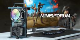 Необычный игровой мини-ПК в открытом корпусе и на компонентах AMD. Представлен Minisforum Game Mini
