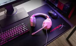 Линейку гарнитур HyperX пополнил розовый вариант модели Cloud Stinger