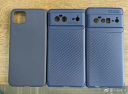 Сравнительные фото чехлов Google Pixel 4 XL и Pixel 6 Pro демонстрируют, насколько больше и сложнее камера нового флагмана