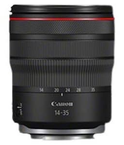 Появилось первое изображение объектива Canon RF 14-35mm f/4L IS USM