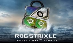 Представлены видеокарты Asus RTX 3080 Ti ROG Strix LC с гибридным охлаждением