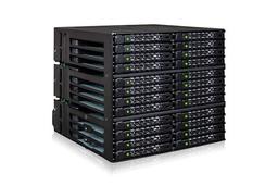 Используя Icy Dock ToughArmor MB924IP-B, в три отсека 5,25 дюйма можно установить до 24 накопителей