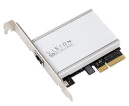 Сетевой адаптер Gigabyte Vision GC-AQC113C 10G оснащён портом 10 GbE