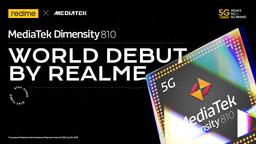 Мировой дебют: первый смартфон на базе Dimensity 810 официально подтверждён компанией Realme