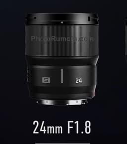 Появились основные спецификации объектива Panasonic Lumix S 24mm f/1.8