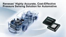 Renesas RAA2S425x — высокоточные и экономичные решения для измерения давления в различных системах автомобилей