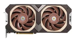 Первая видеокарта Asus с кулером Noctua. RTX 3070 Noctua OC получилась очень толстой