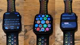 Появились первые живые фотографии часов Apple Watch Series 7