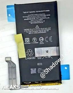 Раскрыта ёмкость аккумулятора Google Pixel 6: опубликовано первое фото