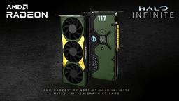 Ограниченная версия и так весьма редкой видеокарты. Представлена Radeon RX 6900 XT Halo Infinite Limited Edition