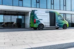 Mercedes-Benz представила огромный очиститель воздуха на колёсах. Электрический фургон Sustaineer демонстрирует набор «зелёных» технологий