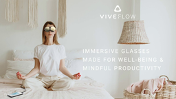HTC не удосужилась сделать фотосессию своей новой гарнитуре Vive Flow, а просто обработала купленные на микростоке снимки