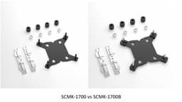 Scythe выпускает монтажный комплект SCMK-1700B для установки кулеров на процессоры Intel LGA1700