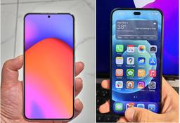 iPhone 14 Pro проигрывает Samsung Galaxy S22 при сравнении бок о бок: у него шире рамки и больше вырез