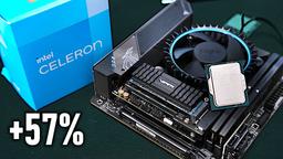 Старый добрый суперразгон дешёвых процессоров Intel. 50-долларовому Celeron G6900 можно повысить частоту свыше 5 ГГц