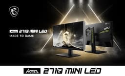 Монитор MSI MEG 271Q Mini LED поддерживает частоту обновления 300 Гц