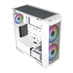 Корпус Cooler Master HAF 500 укомплектован четырьмя вентиляторами, включая два 200-миллиметровых
