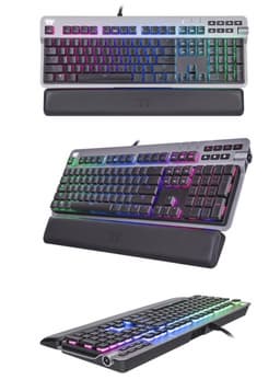 Представлена игровая клавиатура Thermaltake Argent K6 RGB