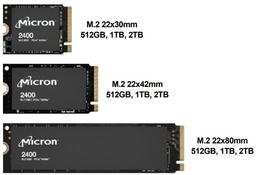 У Micron готов первый в отрасли клиентский SSD объемом 2 ТБ размерами 22 x 30 мм с интерфейсом PCIe Gen4