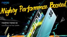 5000 мА·ч, 120 Гц, 50 Мп за 215 долларов. Realme Narzo 50 представят 24 февраля