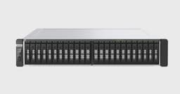 Двухпроцессорное 24-дисковое хранилище Qnap TDS-h2489FU рассчитано на накопители U.2 NVMe PCIe Gen 4 