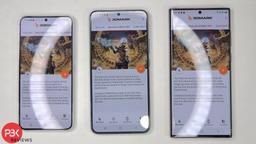 Samsung Galaxy S22, Galaxy S22+ и Galaxy S22 Ultra сравнили вживую сразу после анонса