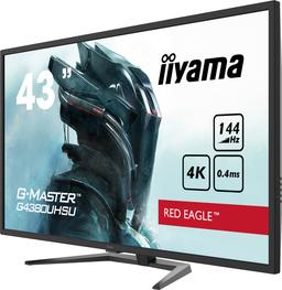 Ассортимент игровых мониторов Iiyama пополнили модели G-Master Red Eagles GB3467WQSU и G4380UHSU-B1