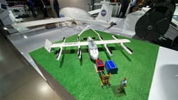 Создатель Су-57 и Superjet 100 показал модель транспортного беспилотника с вертикальным взлетом