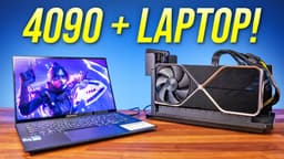 Купить GeForce RTX 4090 и использовать только 20-50% её мощности. Тесты показали, что новинку лучше не использовать для создания внешней видеокарты