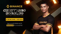 Футболист Криштиану Роналду объявил о партнёрстве с Binance и создании своей NFT-коллекции