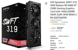 Radeon RX 6900 XT экстремально подешевела в ходе Черной пятницы в США. Недавний флагман AMD можно купить за 630 долларов