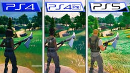 PlayStation 5 против PS4, Nintendo Switch и смартфона. Fortnite на Unreal Engine 5.1 сравнили на разных платформах