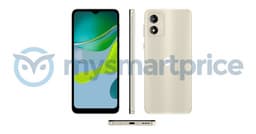 Официальные изображения Moto E13 попали в сеть