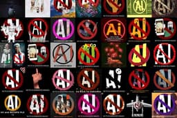 Люди против роботов: ArtStation скрывает изображения, которые выражают протест против размещения ИИ-контента, а художники в ответ покидают платформу