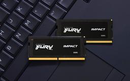 Модули памяти Kingston Fury DDR5 SODIMM предложены по одному и комплектами из двух штук суммарным объёмом до 64 ГБ