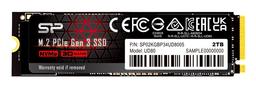 Твердотельный накопитель Silicon Power UD80 оснащён интерфейсом PCIe Gen3 x4