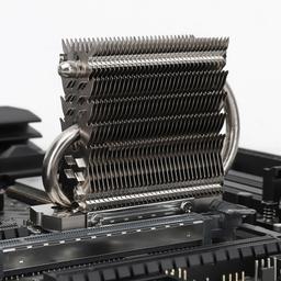 Высота радиатора Thermalright HR-09 2280 Pro, предназначенного для SSD типоразмера M.2, равна 74 мм