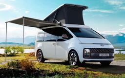 Футуристичный минивэн Hyundai Staria официально превратили в дом на колёсах