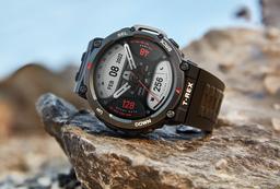 Экран AMOLED 1,39 дюйма, 150 спортивных режимов, GPS, NFC, датчики ЧСС и SpO2, водозащита и 24 дня автономной работы за 225 долларов. Представлены умные часы Amazfit T-Rex 2